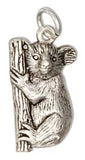 Tree Hugging Koala Bear Charm