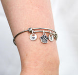 Cute Paw Print Charm