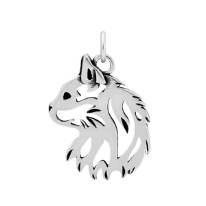 Majestic Cat head Pendant