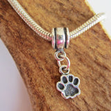 Cute Paw Print Charm